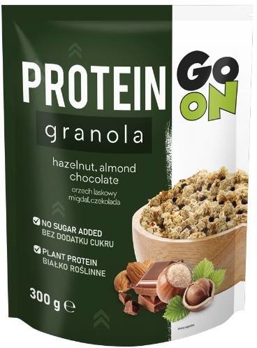 

Гранола Go On Nutrition Protein Granola 300 g /3 servings/ Chocolate and Nuts