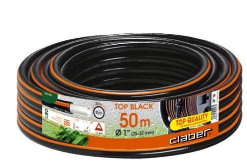 Акція на Шланг садовий Claber Top Black 1" 50 м (90460000) від Y.UA