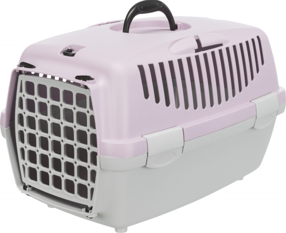 

Переноска Trixie Capri 1 для собак и кошек Xs 32х31х48 см светло-серая/лиловая (4047974398135)