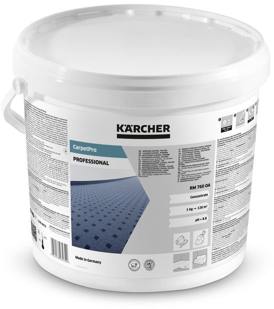 Акция на Порошковий засіб для чищення килимів Karcher "CarpetPro Rm 760", 10кг (6.295-847.0) от Y.UA