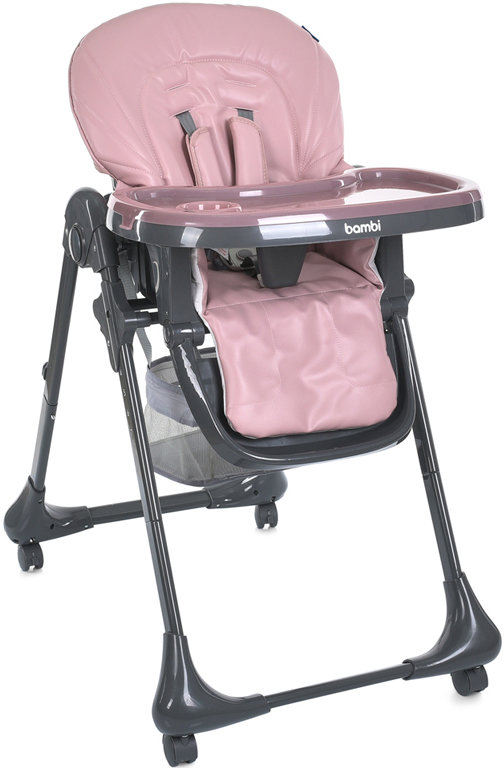 

Стульчик для кормления Bambi (M 3233L-G Pink)