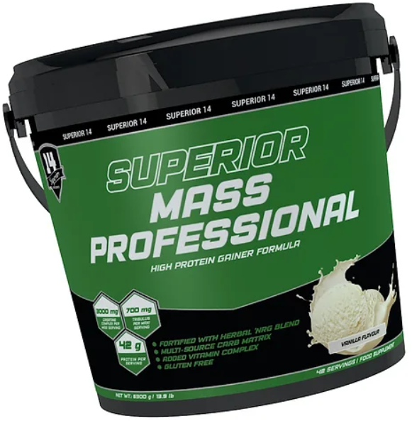 

Superior Mass Profesional 6300 g / 42 servings / Vanilla