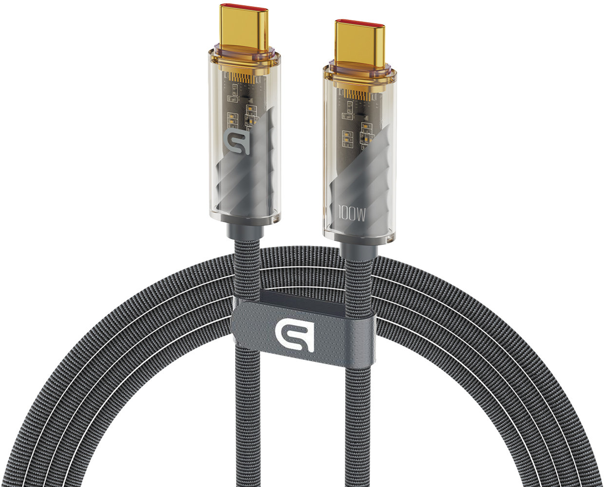 

ArmorStandart Cable USB-C to USB-C AT-C1T 100W 1m Grey (ARM75871)