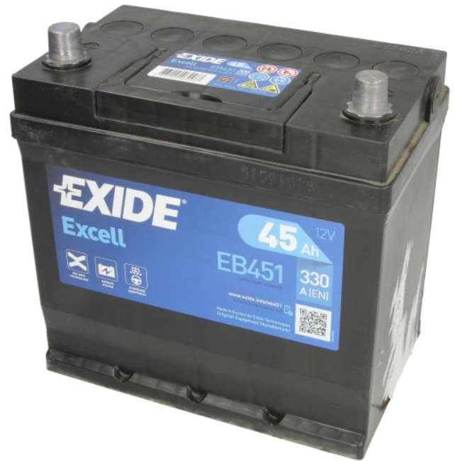 Акція на Автомобильный аккумулятор Exide EB451 від Stylus