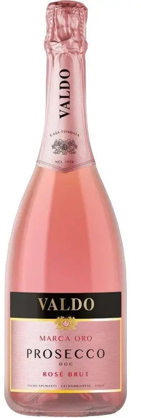 Акція на Игристое вино Valdo Marca Oro Prosecco Doc Rose Brut Millesimato, розовое брют, 0.75л 11% (ALR15208) від Stylus