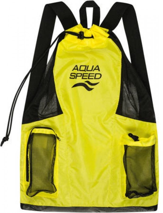 Акція на Рюкзак сетчастый Aqua Speed Gear Bag 9302 желтый Уни 48х64см (241-18) від Stylus
