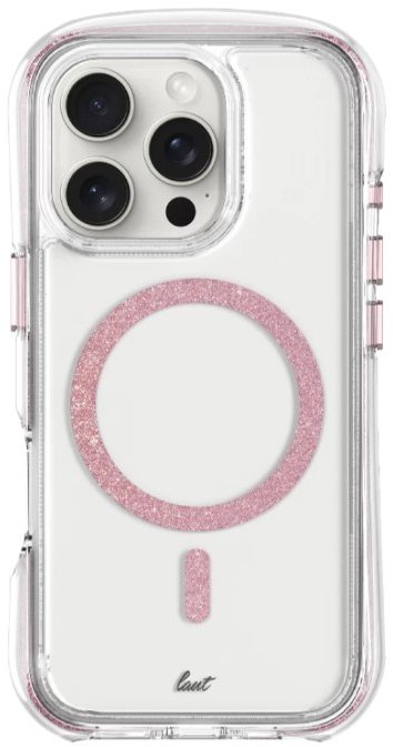 

Laut Aero Sparkle MagSafe Pink (L_IP24D_AS_P) для iPhone 16 Pro Max