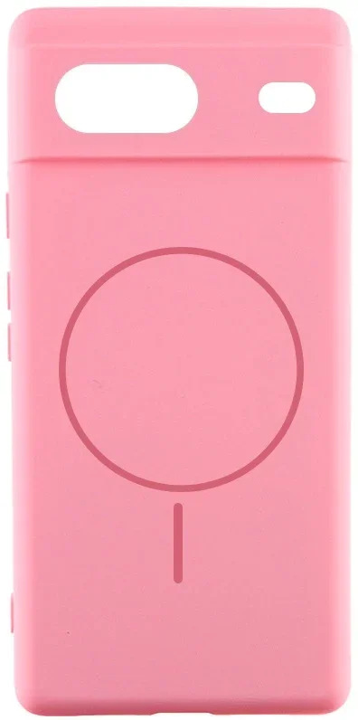 

Lakshmi Case Silicone Cover Full Camera MagFit Light Pink for Google Pixel 8a