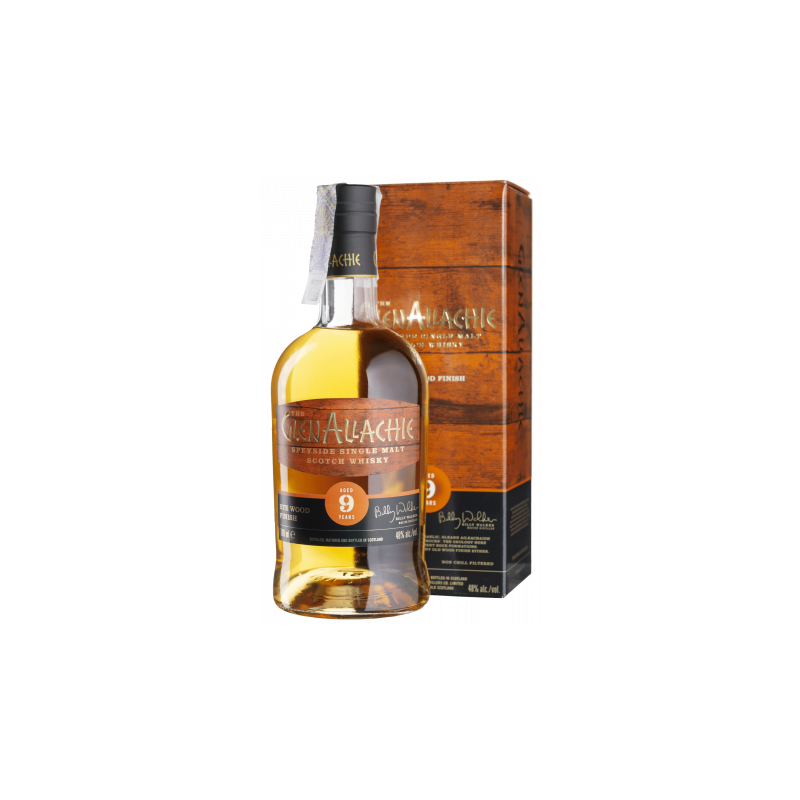 

Виски Glenallachie GlenAllachie 9yo Rye Cask Finish, gift box (0,7 л.) (BW52622)