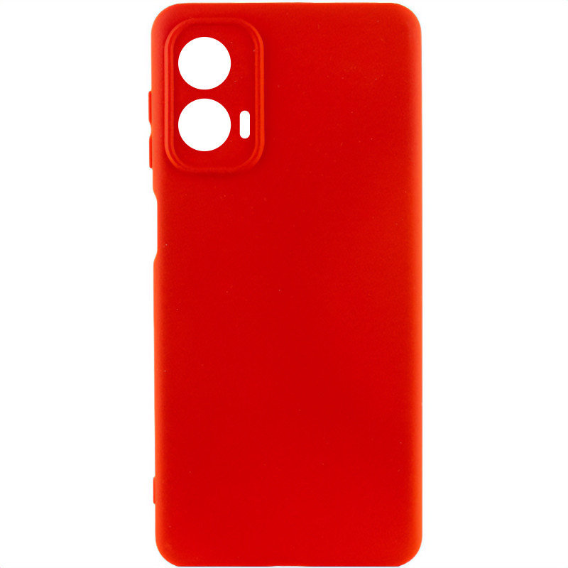 

Tpu Case Getman Liquid Silk Full Camera Red для Motorola Moto G24