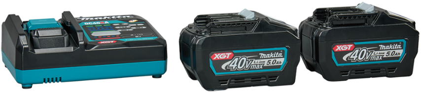 

Акумулятор та зарядний пристрій Makita Xgt (BL4050x2, DC40RA)