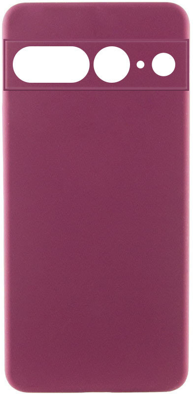 

Lakshmi Case Silicone Cover Full Camera Plum for Google Pixel 7 Pro