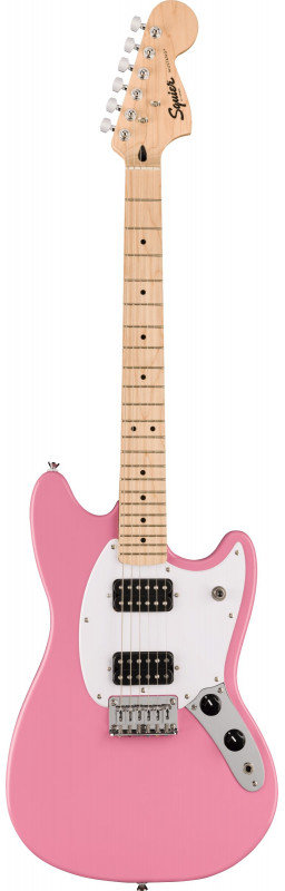 

Электрогитара Squier by Fender Sonic Mustang Hh Mn Flash Pink