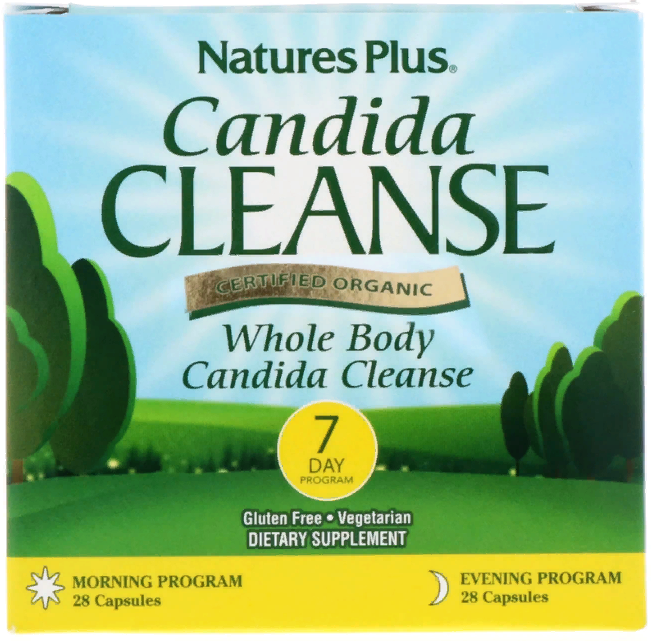 

Nature's Plus, Candida Cleanse, 7 Day Program, 2 Bottles, 28 Capsules Each (NTP1116)