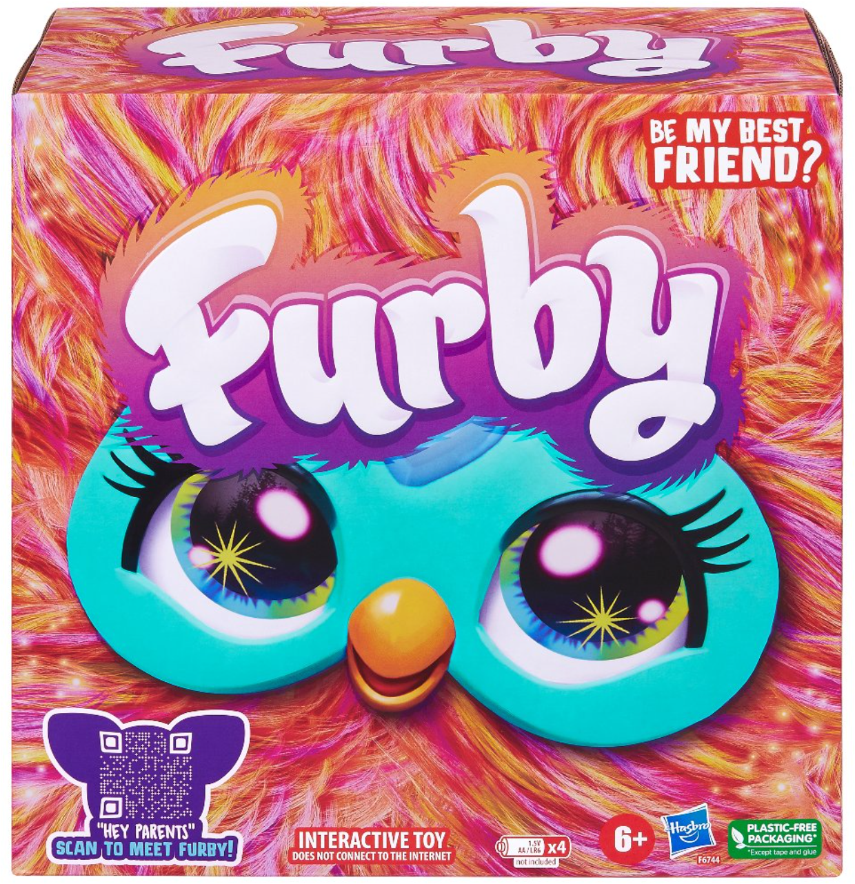 Акція на Игрушка интерактивная Hasbro Furby Furby Коралловый (F6744) від Stylus