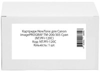 

NewTone Canon imagePROGRAF TM-200/305 Cyan (NT.PFI-120C)