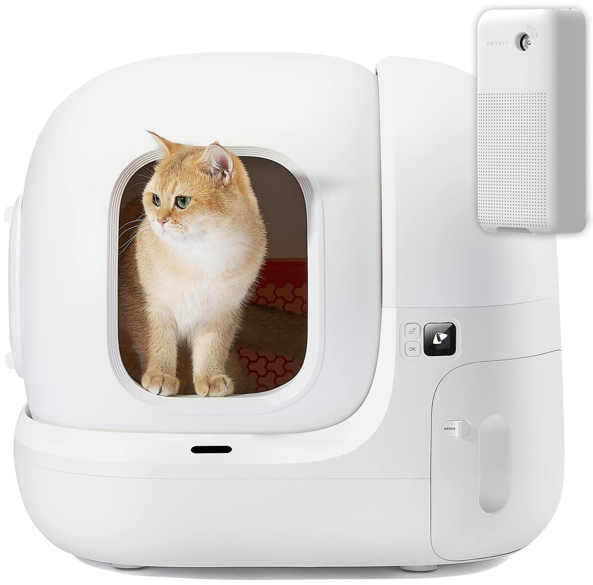 Акція на Туалет Petkit Pura Max Self-Cleaning Cat Litter Box для кошек (P9902) від Stylus