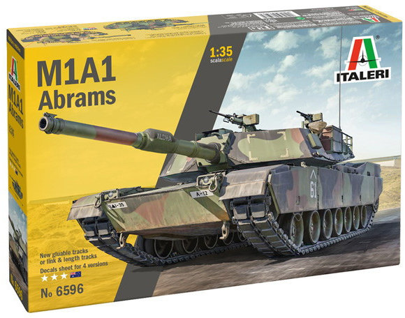 

Танк Italeri M1A1 Abrams (IT6596)