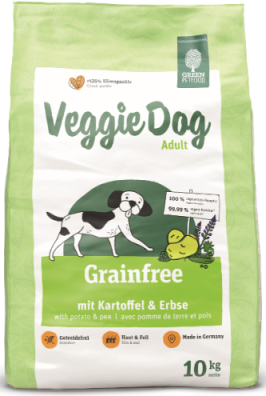 Акція на Сухой корм для собак Green Petfood VeggieDog grainfree с картофелем и горохом 10 кг (4032254748045) від Stylus