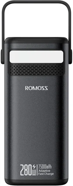 

Romoss Power Bank 75000mAh PMT75 280W Black (PMT75-1E2-2113H/PMT75-1E2-2133H)