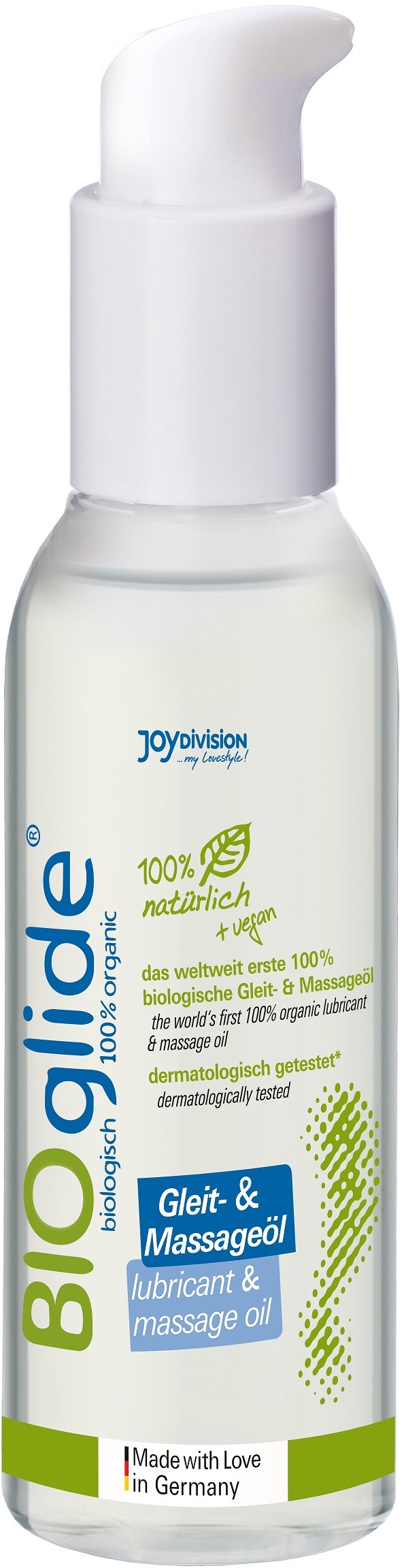 

Лубрикант Joy Division BIOglide Lubricant And Massage Oil, 125 мл