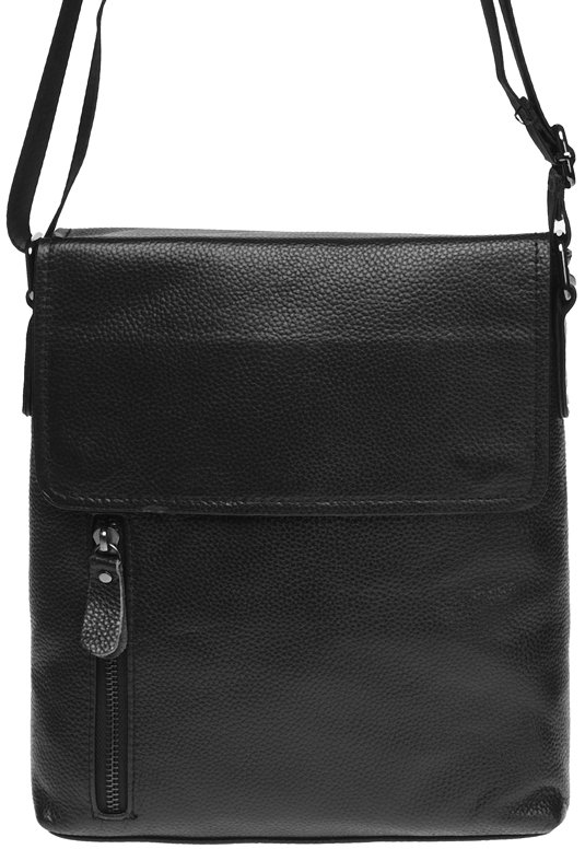 

Чоловіча сумка планшет Borsa Leather чорна (K17859-black)