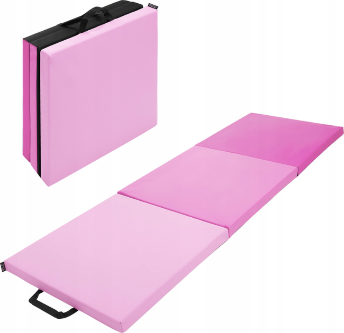 Акція на 4FIZJO 180 x 60 x 5 см 4FJ0572 Pink/Light Pink гимнастический складной (4FJ0572) від Stylus