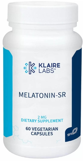 

Klaire Labs Melatonin-SR 2 mg Мелатонин замедленного высвобождения 60 вегетарианских капсул