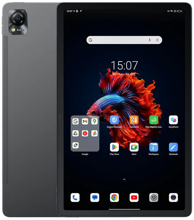 Акція на Blackview Tab Mega 1 8/256GB Lte Space Gray (UA) від Stylus