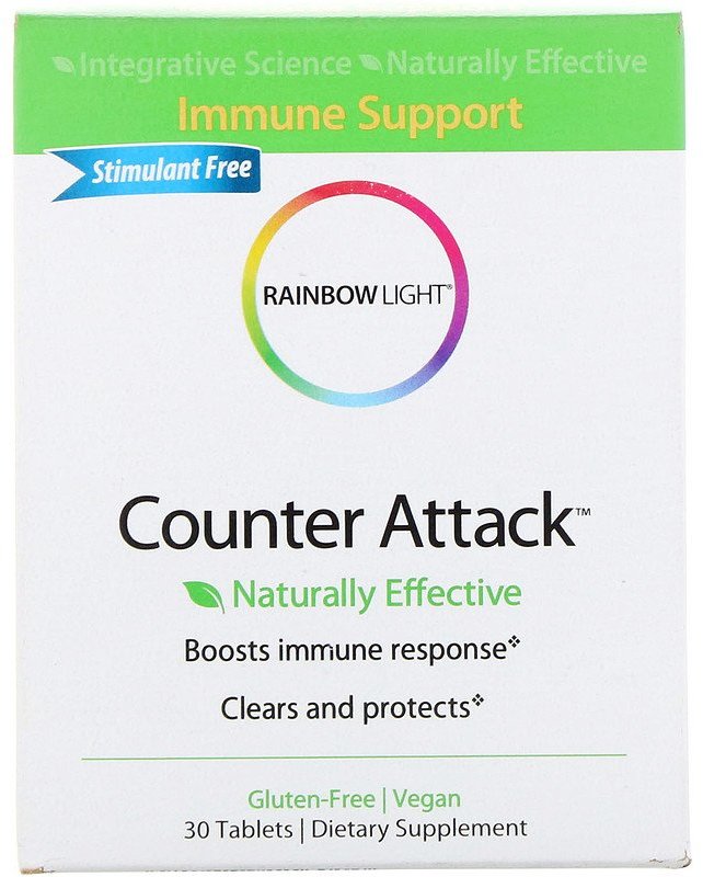 

Rainbow Light Counter Attack Иммунная поддержка 30 таблеток