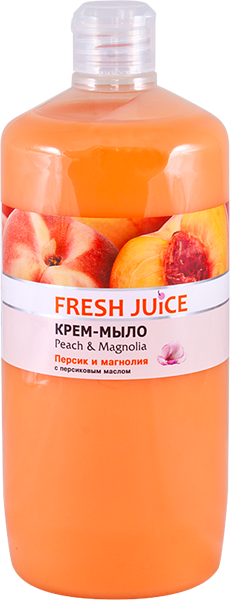 

Fresh Juice Peach & Magnolia Крем-мыло Персик и магнолия с персиковым маслом 1000 ml