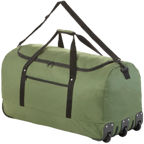 Акція на Сумка дорожная на колесах TravelZ Wheelbag 100 Liter Green (603095) (930793) від Stylus