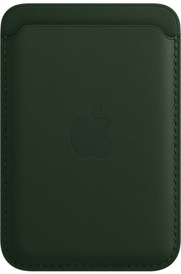 

Apple Leather Wallet with MagSafe Sequoia Green (MM0X3)
