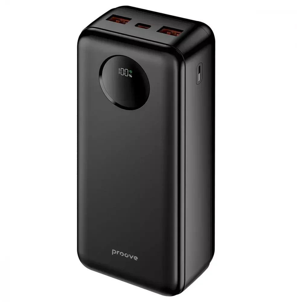 Акція на Proove Power Bank 20000mAh Illuminator Se 22.5W Black від Stylus