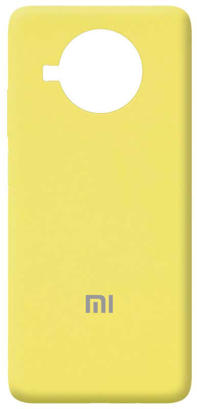 

Mobile Case Silicone Cover Yellow for Xiaomi Mi 10T Lite