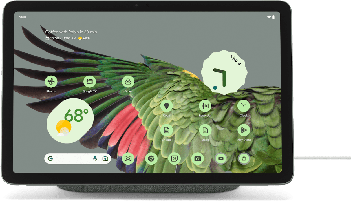 Акція на Google Pixel Tablet 8/128Gb Wi-Fi Hazel від Y.UA