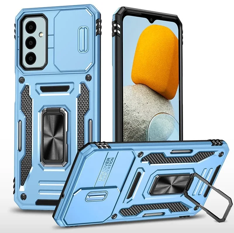 

Mobile Case Camshield Army Ring Light Blue для Samsung A165 Galaxy A16 4G / A166 Galaxy A16 5G