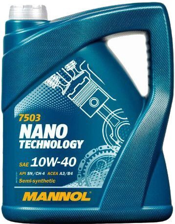 Акція на Моторна олія Mannol Nano Technology 10W-40, 4л (MN7503-4) від Y.UA