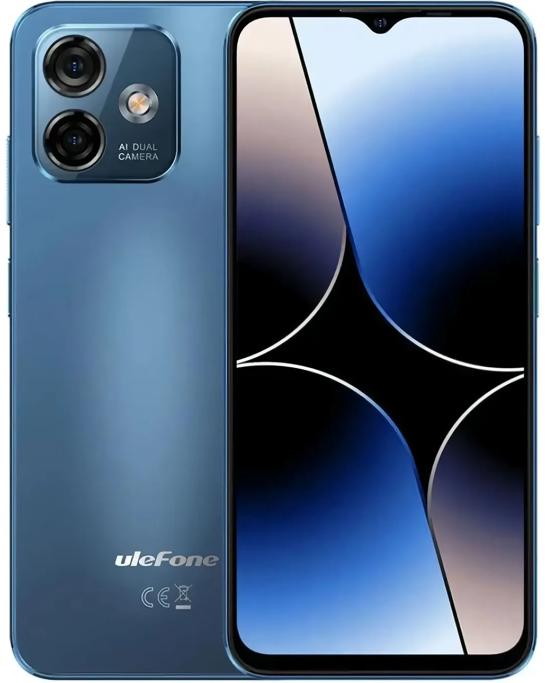 Акція на Ulefone Note 16 Pro 8/128GB Serenity Blue (UA UCRF) від Stylus