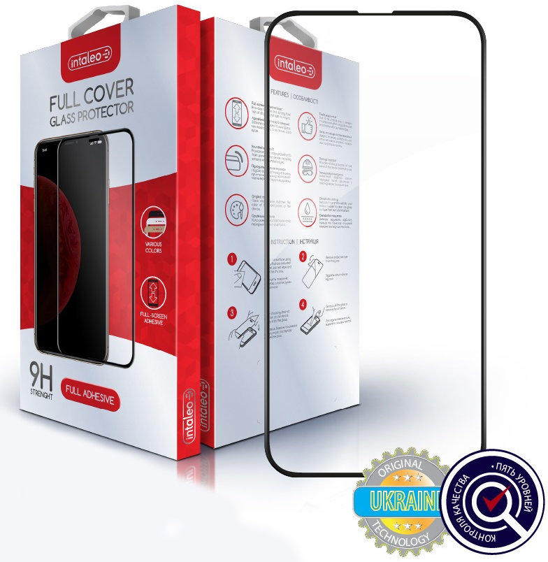 

Intaleo Tempered Glass Full Glue Black for iPhone 14 Plus | 13 Pro Max