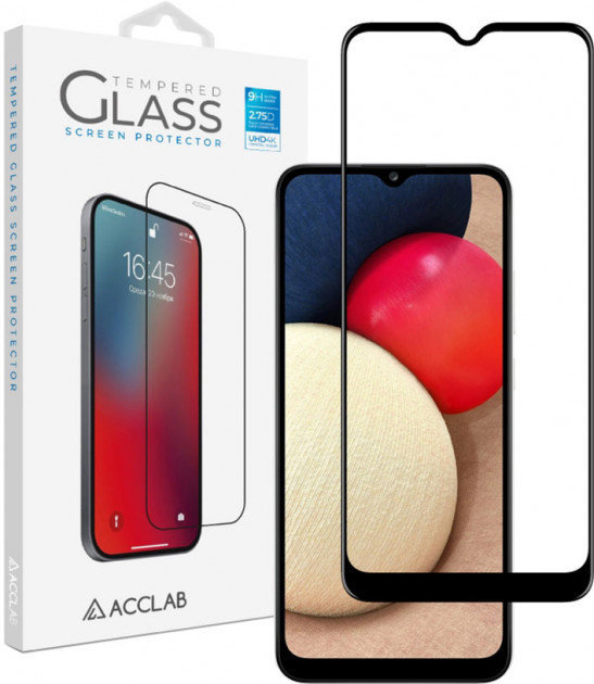 

Acclab Tempered Glass Full Glue Black for Samsung A025 Galaxy A02s