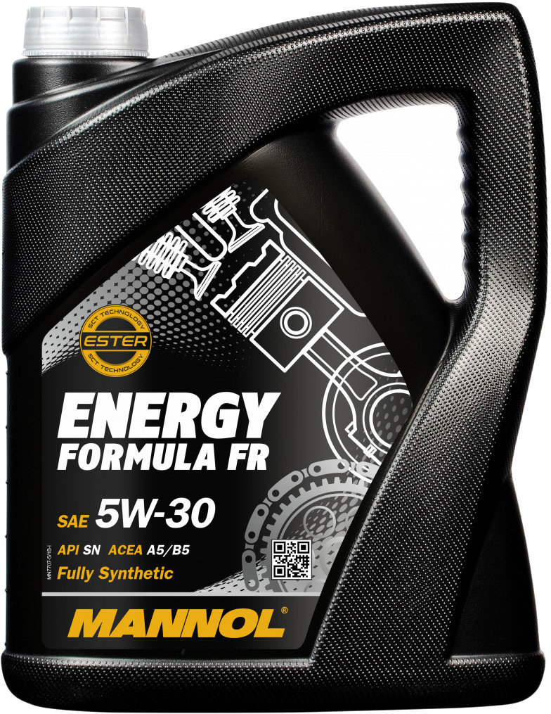 

Моторное масло Mannol 7707 O.E.M. Ford Volvo 5W-30 Energy Formula FR, 5л (MN7707-5)