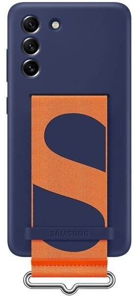 

Samsung Silicone Cover with Strap Navy (EF-GG990TNEGR) для Samsung G990 Galaxy S21 Fe