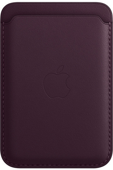 

Apple Leather Wallet with MagSafe Dark Cherry (MM0T3)
