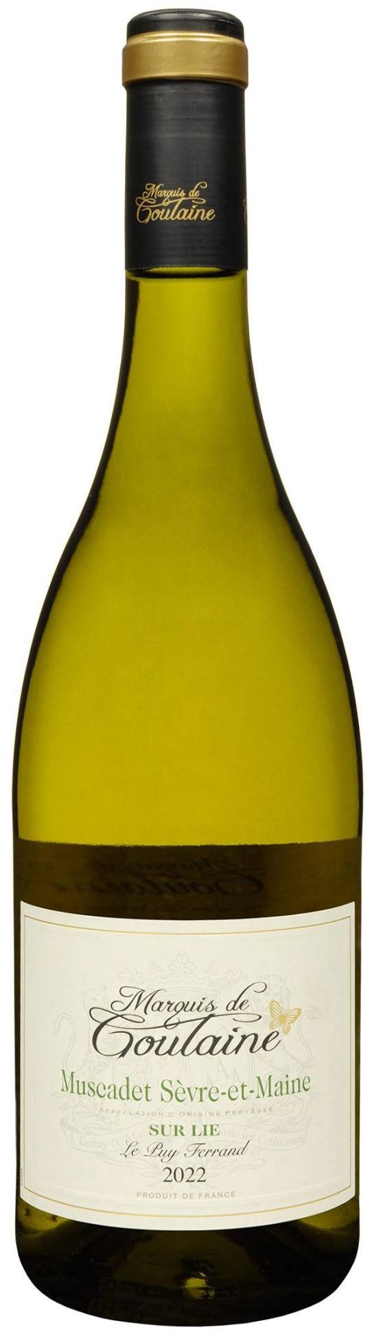 

Вино Marouis de Goulaine Muscadet Serve-et-Maine біле сухе 0.75 л (FSH_3450090000041)