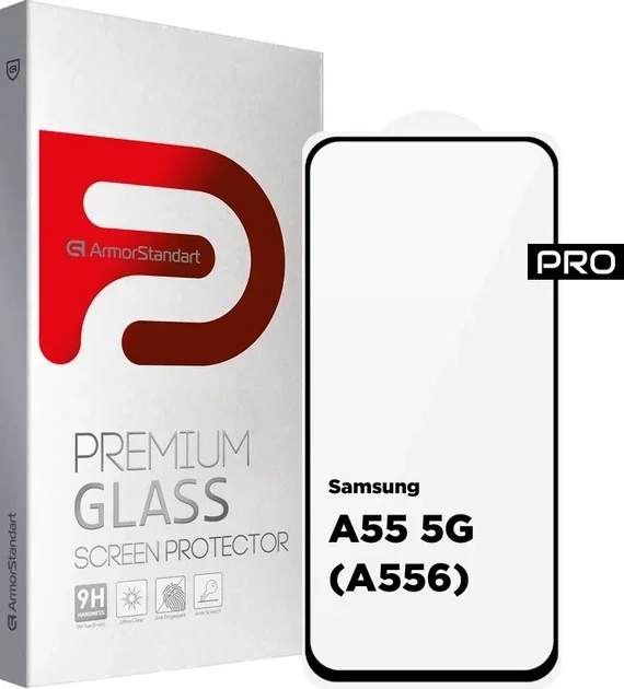 

ArmorStandart Tempered Glass Pro Black для Samsung A556 Galaxy A55 (ARM74348)