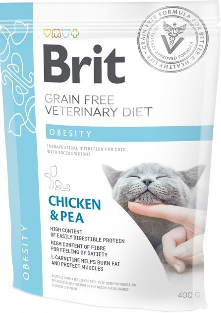 

Сухой корм Brit Gf Veterinary Diets Cat Obesity для котов 400 г (8595602528486)