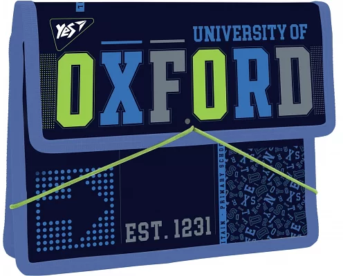 

Папка для тетрадей Yes Oxford В5 пластиковая на резинке (491801)