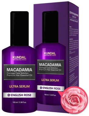 

Kundal Macadamia Ultra Serum English Rose Масло-Сыворотка для волос Английская роза 100 ml