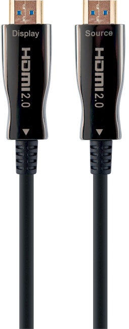 Акція на Cablexpert (AOC) Hdmi V.2.0, 4К 60Гц, 80 м (CCBP-HDMI-AOC-80M-02) від Stylus